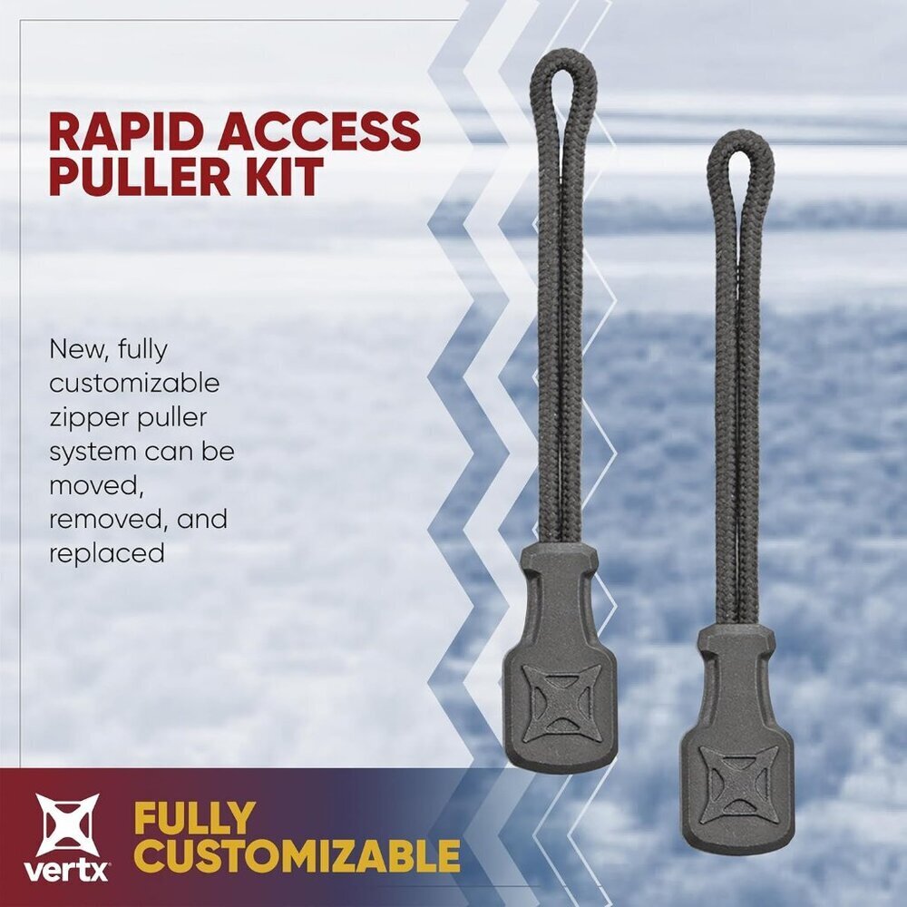 Zipper Pull Tab Kit Replacement Durable Polymer F… - image 2